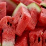 Jugo de sandía para enfriar el cuerpo