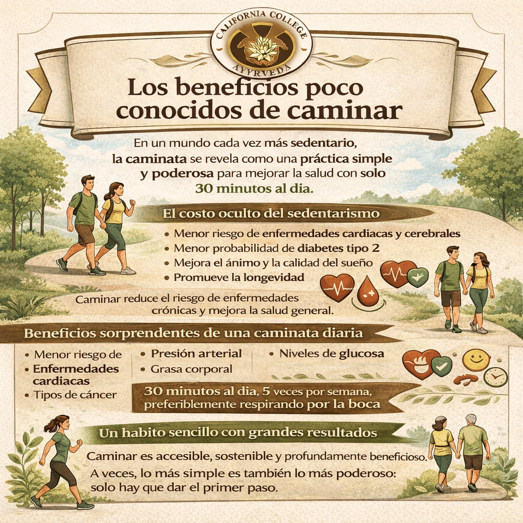 Los beneficios poco conocidos de caminar