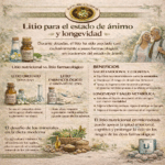 Litio para el estado de ánimo y longevidad