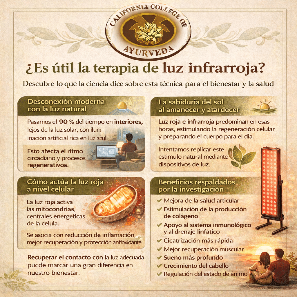 ¿Es útil la terapia de luz infrarroja?