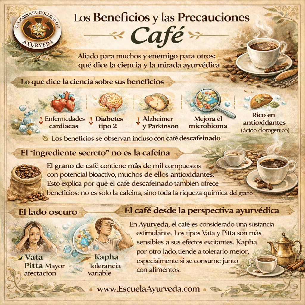 Los beneficios y las precauciones del café