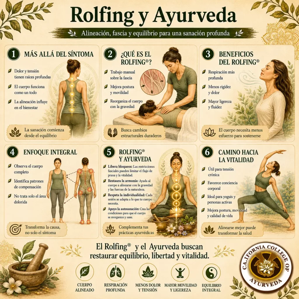 Rolfing y Ayurveda