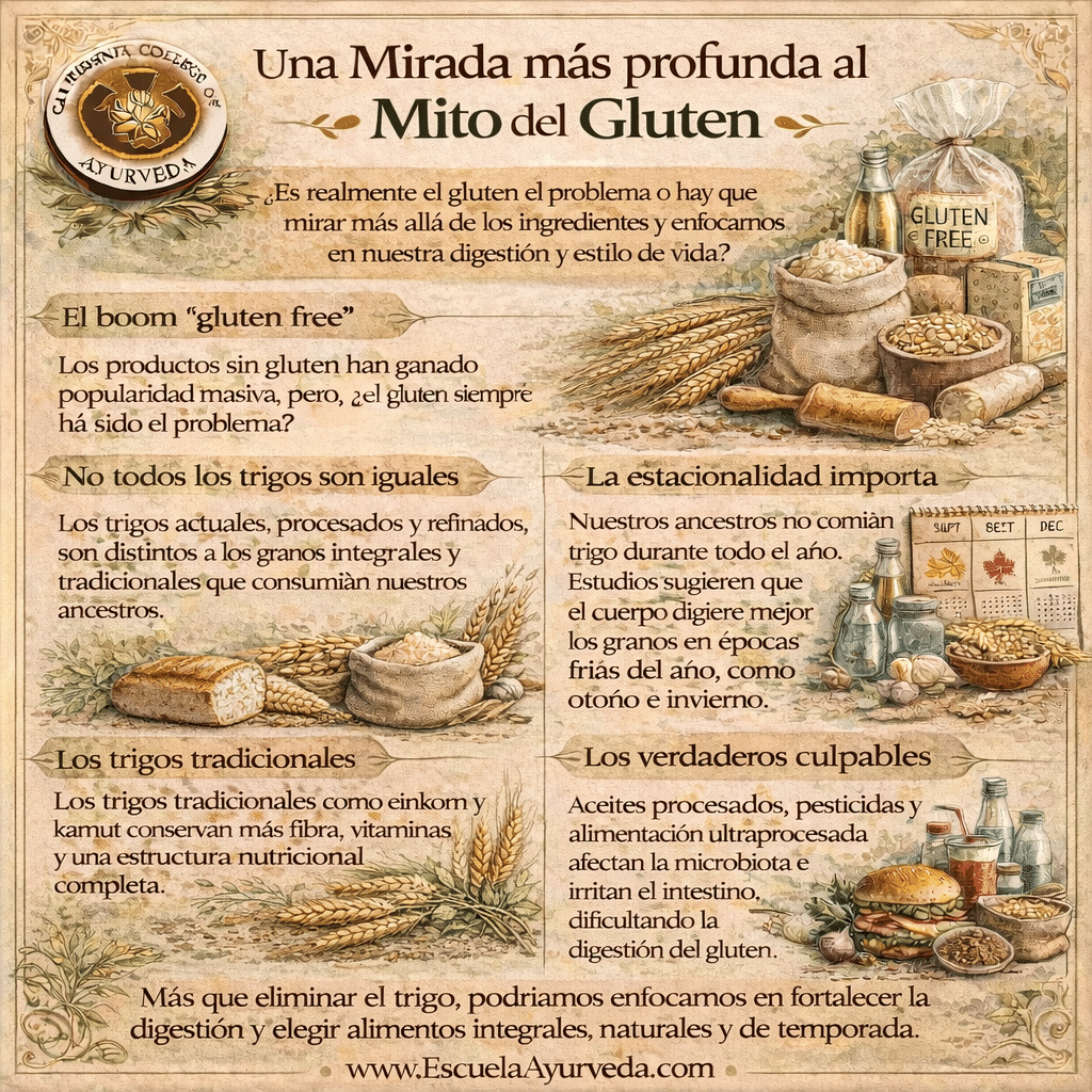 Una mirada más profunda al mito del gluten